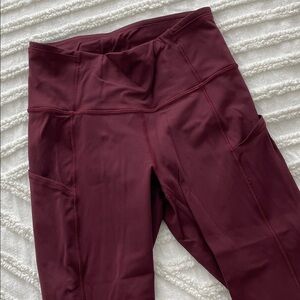 Lululemon Fast and Free Cropped Leggings